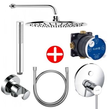 Set promo Sistem dus incastrat fara termostat Kludi Bozz