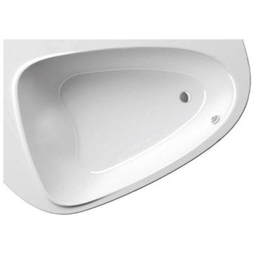 Cada baie pe colt semirotunda asimetrica Ravak LoveStory II acril 195x140 cm