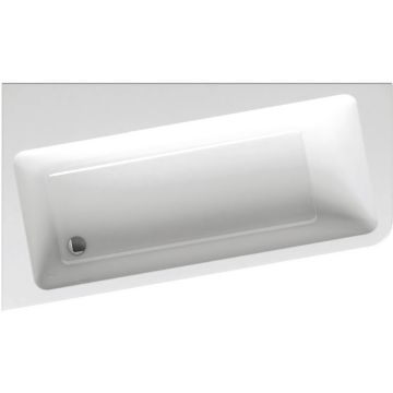 Cada baie pe colt poligonala asimetrica Ravak 10° acril 170x100 cm