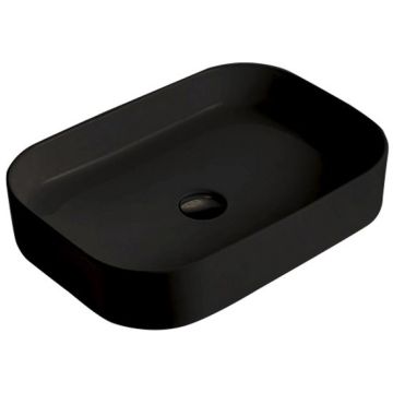 Lavoar baie pe blat, negru Fluminia Capri 55-MB 55x38 cm
