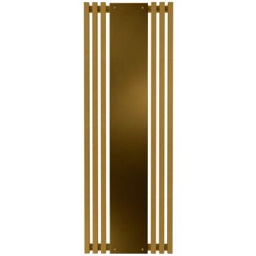 Radox Vertica D Mirror Calorifer (radiator) decorativ cu oglinda 535xH1500 mm, auriu mat