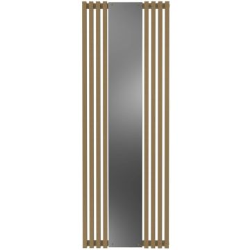 Radox Vertica D Mirror Calorifer (radiator) decorativ cu oglinda 625xH1800 mm, auriu mat