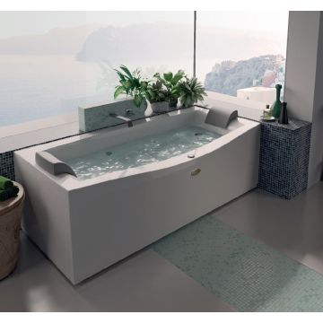 Jacuzzi® Essentials Invita Cada hidromasaj cu panou frontal, 180x78 cm