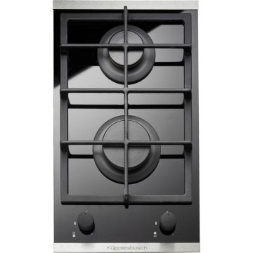 Kuppersbusch Premium+ Varioline GKS 3820.0 ED Plita cu gaz din cristal 30x52 cm, negru