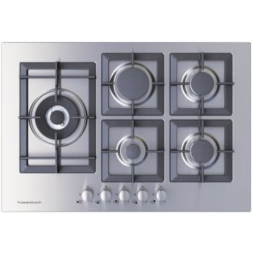 Kuppersbusch Comfort+ GMS 7651.0 E Plita cu gaz 75x51 cm, crom mat
