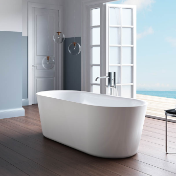 Cada freestanding ovala Florida Ava acril 159x75 cm