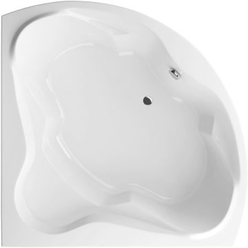 Cada baie pe colt semirotunda asimetrica Radaway Keria acril 150x150 cm