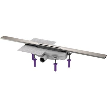 Rigola dus Kessel Linearis Infinity 60 completa 80 cm, crom mat