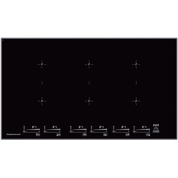 Kuppersbusch Profession+ KI 9810.0 SF Plita inductie cu muchie fatetata 90x52 cm, negru