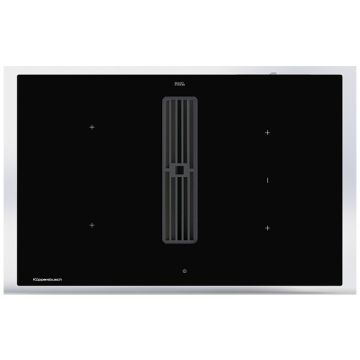 Kuppersbusch KMI8560.0SR Plita inductie cu hota downdraft 80x52 cm, negru