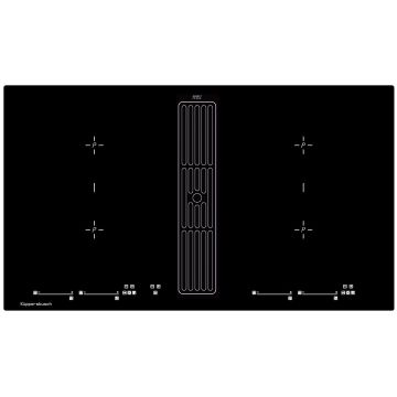 Kuppersbusch Profession+ KMI 9800.0 SR Plita inductie cu hota downdraft 90x52 cm, negru