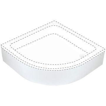 Panou frontal cadita dus Deante Plus II, 80 cm