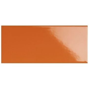 Faianta baie / bucatarie portocalie lucioasa 7.5x15 cm, Marazzi Hello Lux Orange