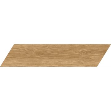 Gresie interior portelanata bej 11x54 cm, Marazzi Puro Oltre Caramel Chevron