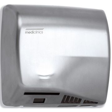 Mediclinics Speedflow Plus Hepa Uscator de maini cu senzor, crom mat