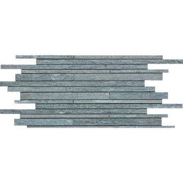 Mozaic 30x60 cm, Marazzi Pietra di Vals Strutturato Grigio