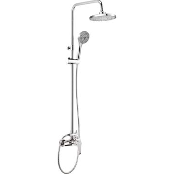 Coloana dus cu baterie fara termostat Deante Corio, crom
