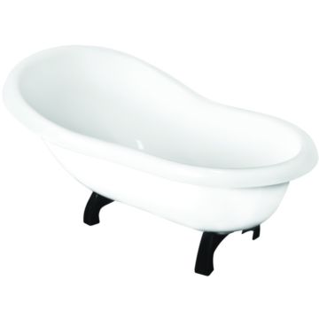 Cada freestanding ovala Besco Otylia Baby acril 85x47 cm
