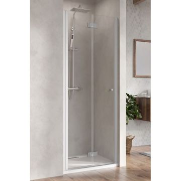 Usa dus plianta Radaway Nes DWB 90xH200 cm, montaj in nisa