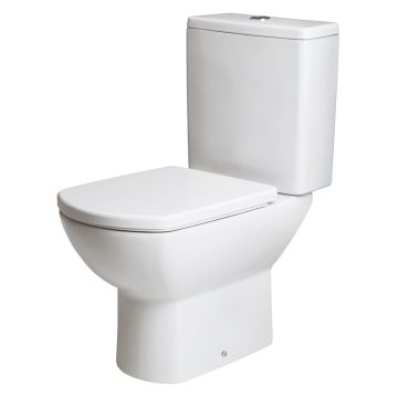 Vas WC pe pardoseala Gala Smart 35x65 cm evacuare orizontala