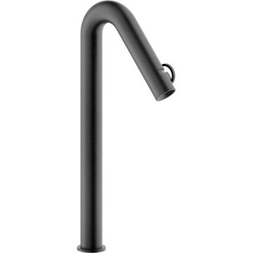 Baterie lavoar inalta Nobili Sole, fara ventil, antracit (graphite brushed PVD)