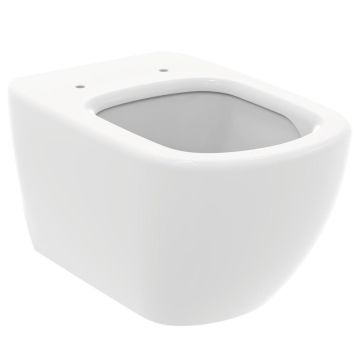 Vas WC suspendat Ideal Standard Tesi AquaBlade 36x53 cm evacuare orizontala, alb mat