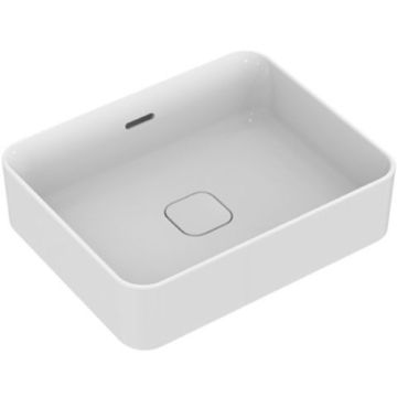 Lavoar baie pe blat Ideal Standard Strada II 50x40 cm, cu preaplin si fara gaura