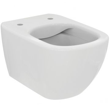 Vas WC suspendat Ideal Standard Tesi A Rimless 37x54 cm evacuare orizontala, alb