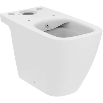 Vas WC cu bideu pe pardoseala Ideal Standard I.Life B Rimless 36x67 cm evacuare orizontala