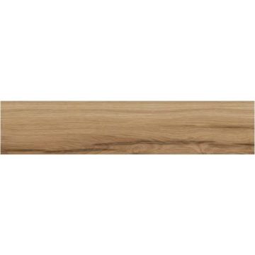 Gresie exterior / interior portelanata rectificata maro 25x150 cm, Marazzi Treverklife Honey