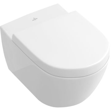 Vas WC suspendat Villeroy & Boch Subway 2.0 37x56 cm evacuare orizontala