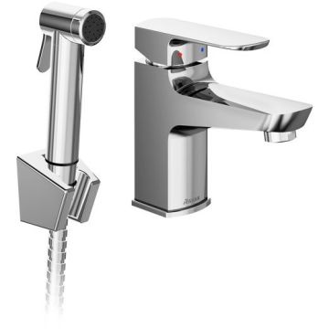 Baterie lavoar cu dus igienic Ravak H18 cm